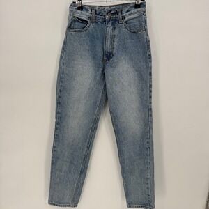 J Galt Shanghai Light Wash Denim Jeans High Waist Straight Leg Women's‎ Size S
